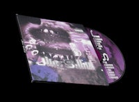 a purple cd with a purple cover